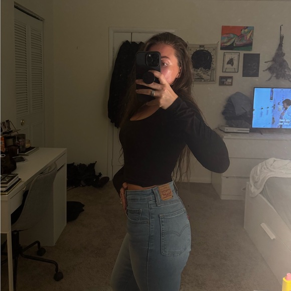 Levi’s 726 Flare Jeans Size 29 - Picture 4 of 9